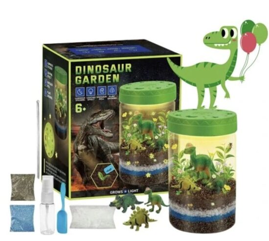 Kūrybinis rinkinys užsiaugink dinozaurų terariumo sodą pats